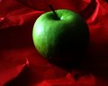 apple in red